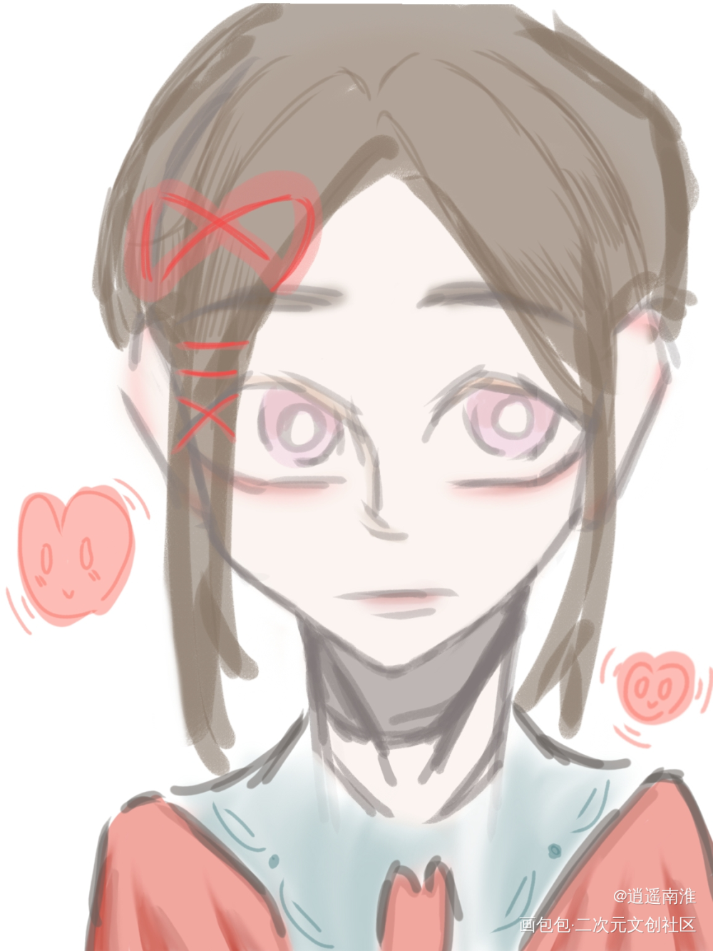 摸个鱼，，，，_摸鱼页绘画作品