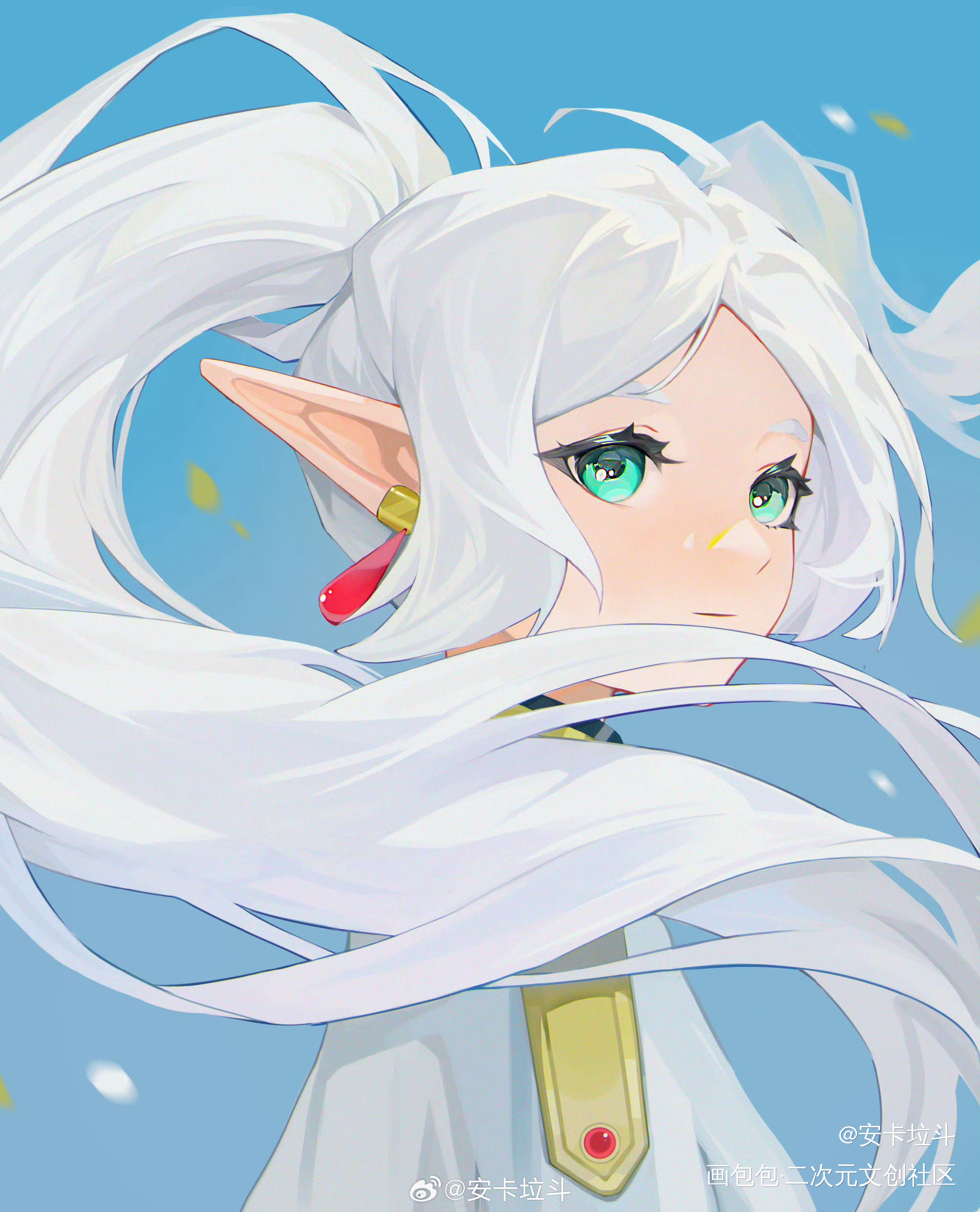 摸了_摸鱼页绘画作品