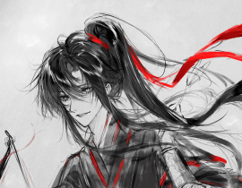 丰神俊朗少年郎_绘画作品