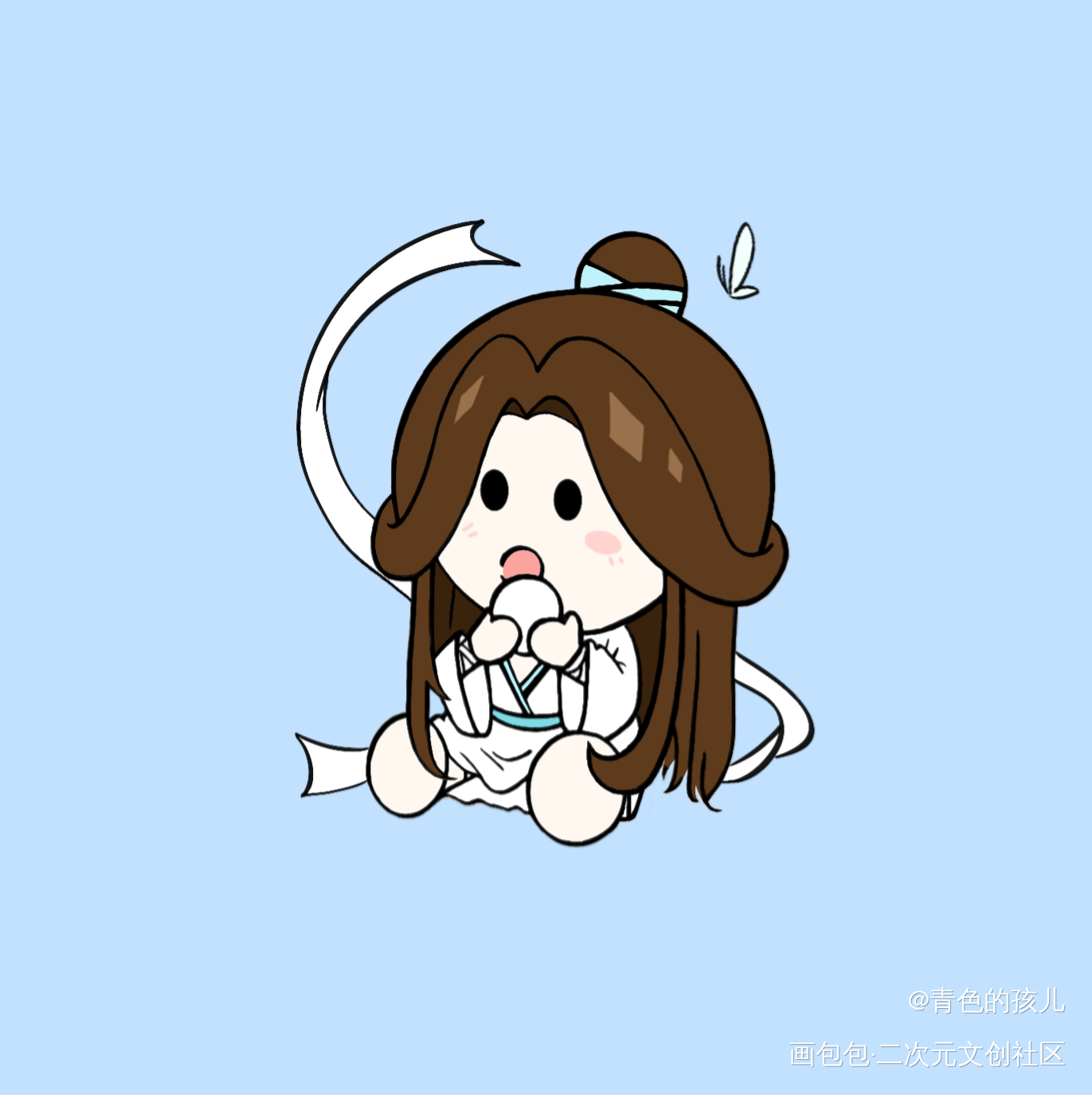怜怜qq人一枚😋_天官赐福绘画作品