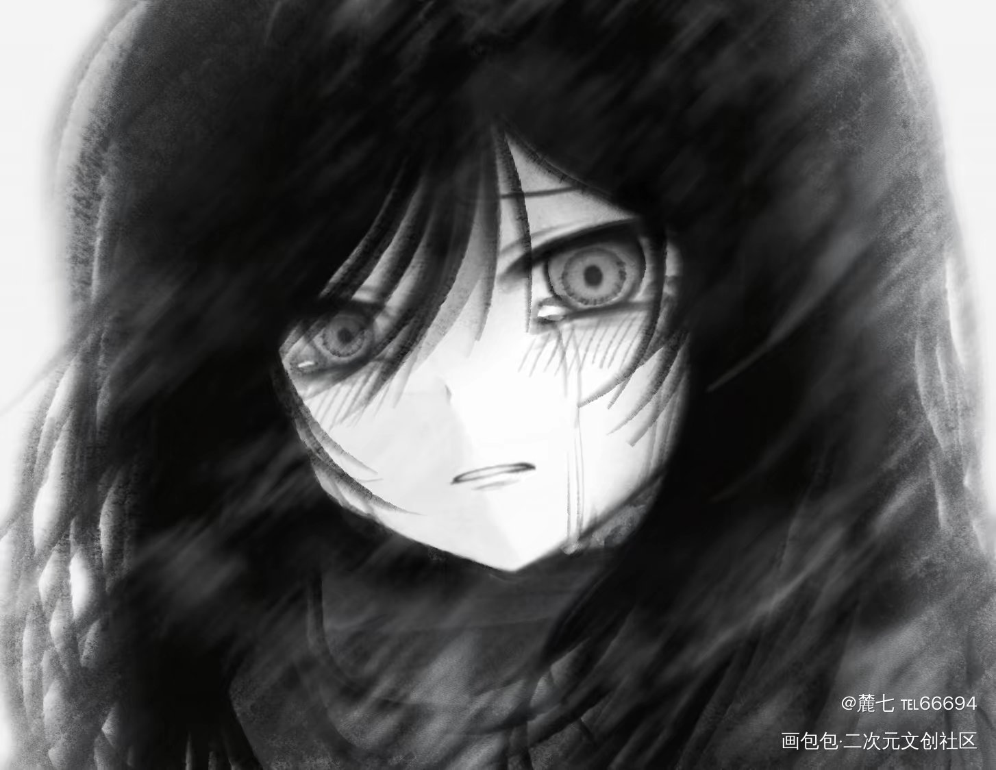 黑暗风单主委托的_黑暗风手绘绘画作品