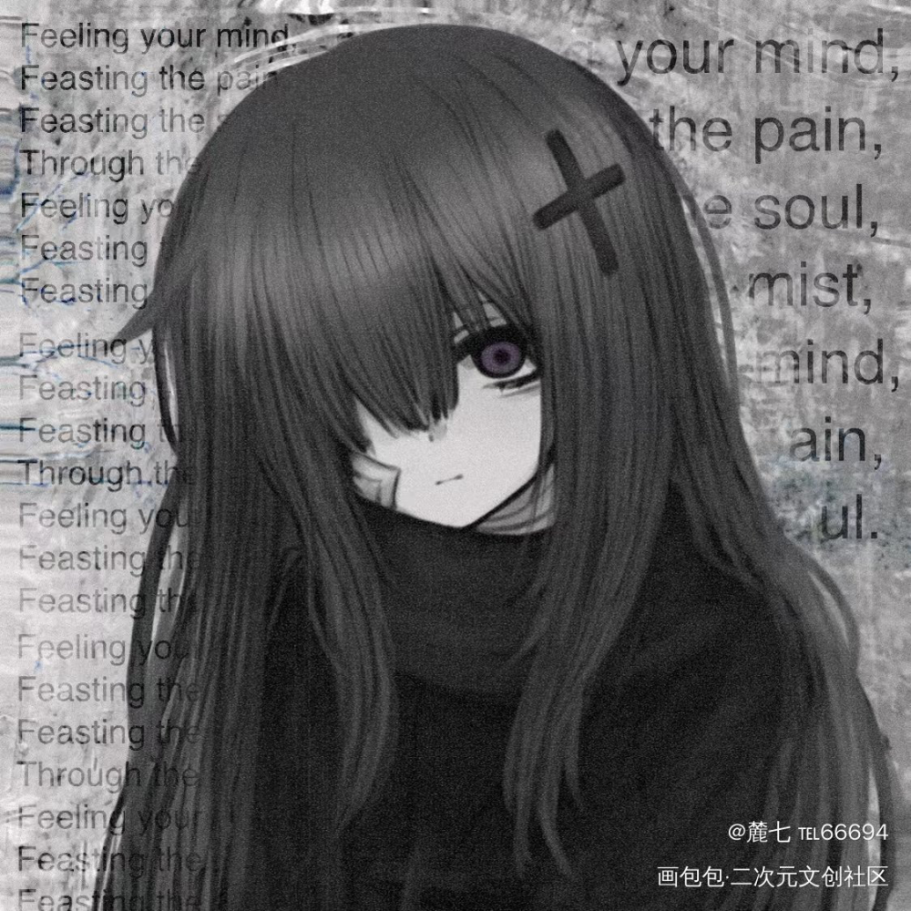 黑暗风单主委托的_黑暗风手绘绘画作品