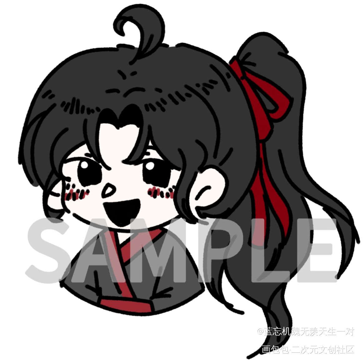 小叽创作中）_魔道祖师忘羡蓝忘机·魔道祖师魏无羡·魔道祖师绘画作品