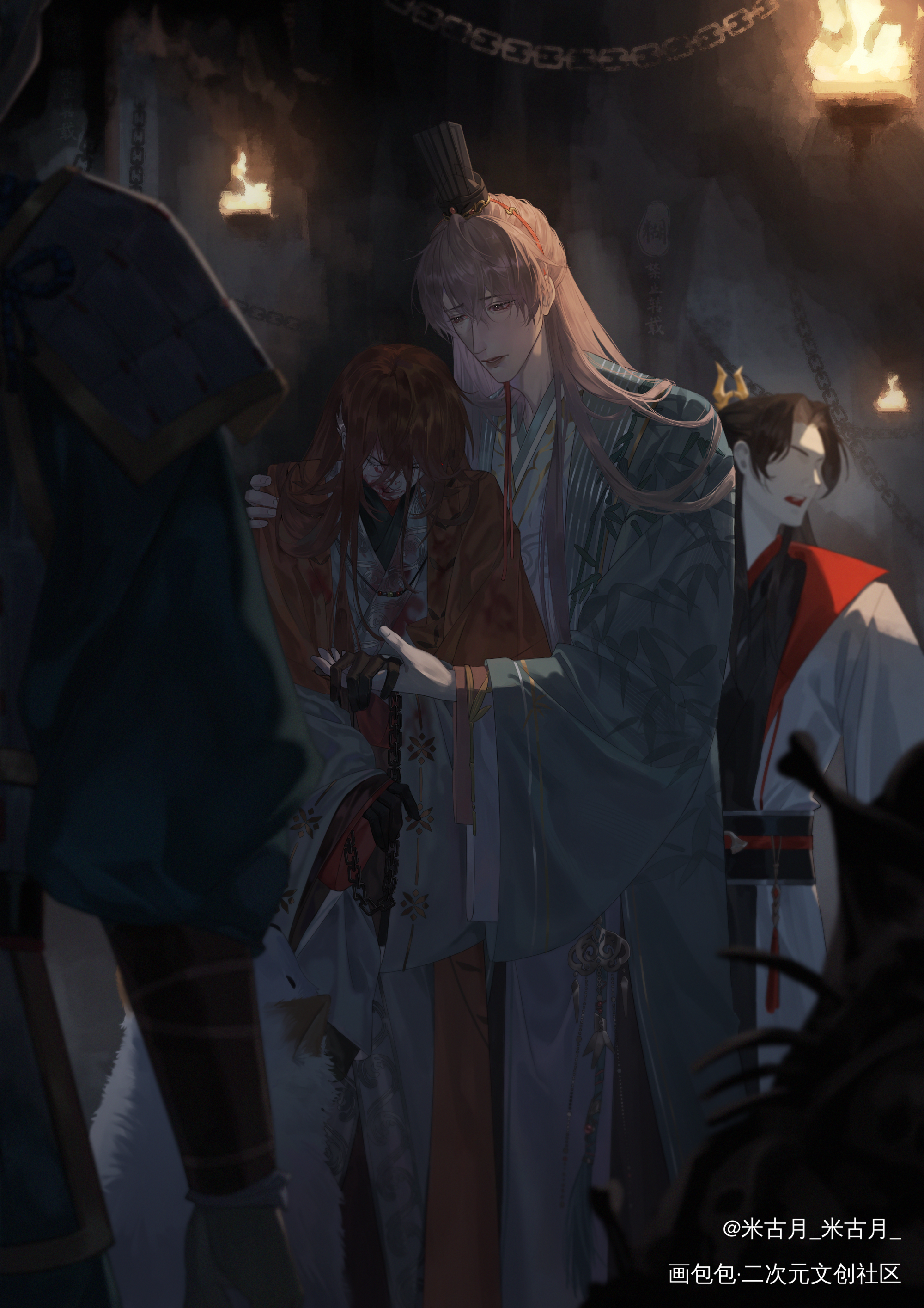 _代号鸢代号鸢袁基绘画作品
