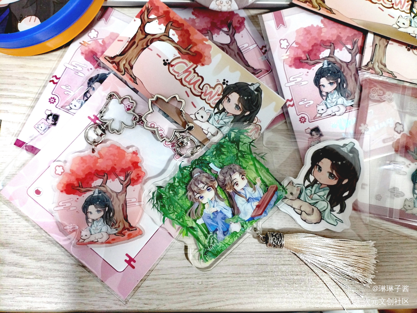 【二哈和他的白猫师尊】燃晚_二哈和他的白猫师尊墨燃·二哈和他的白猫师尊楚晚宁·二哈和他的白猫师尊绘画作品