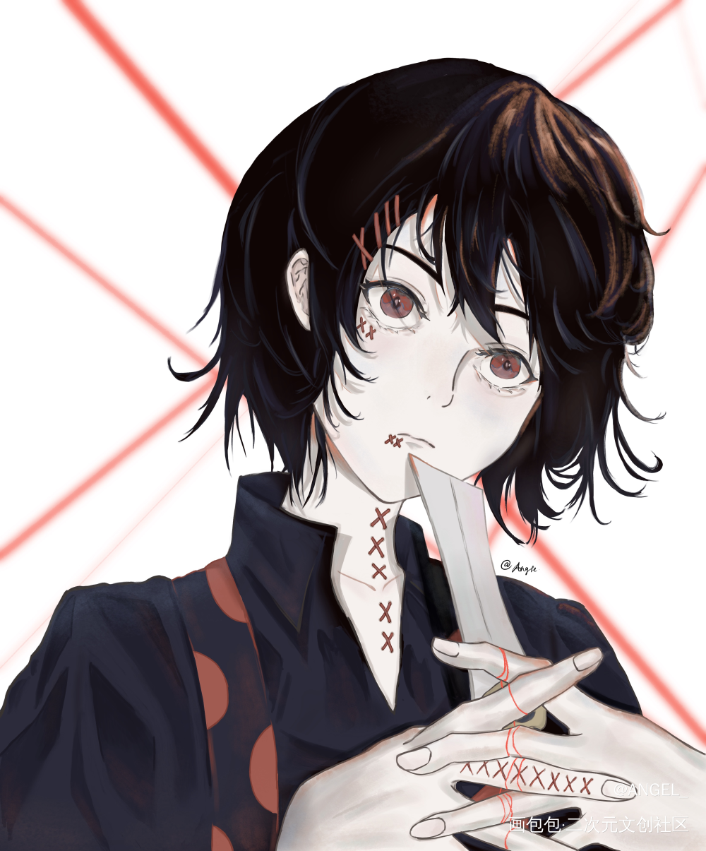画了什造小天使🥰_东京食尸鬼铃屋什造同人绘画作品