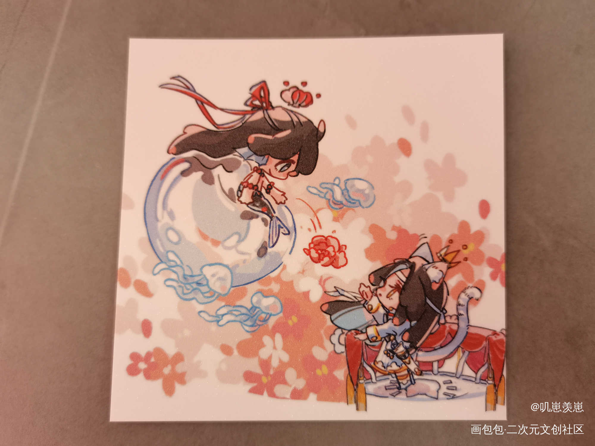 _魔道祖师绘画作品