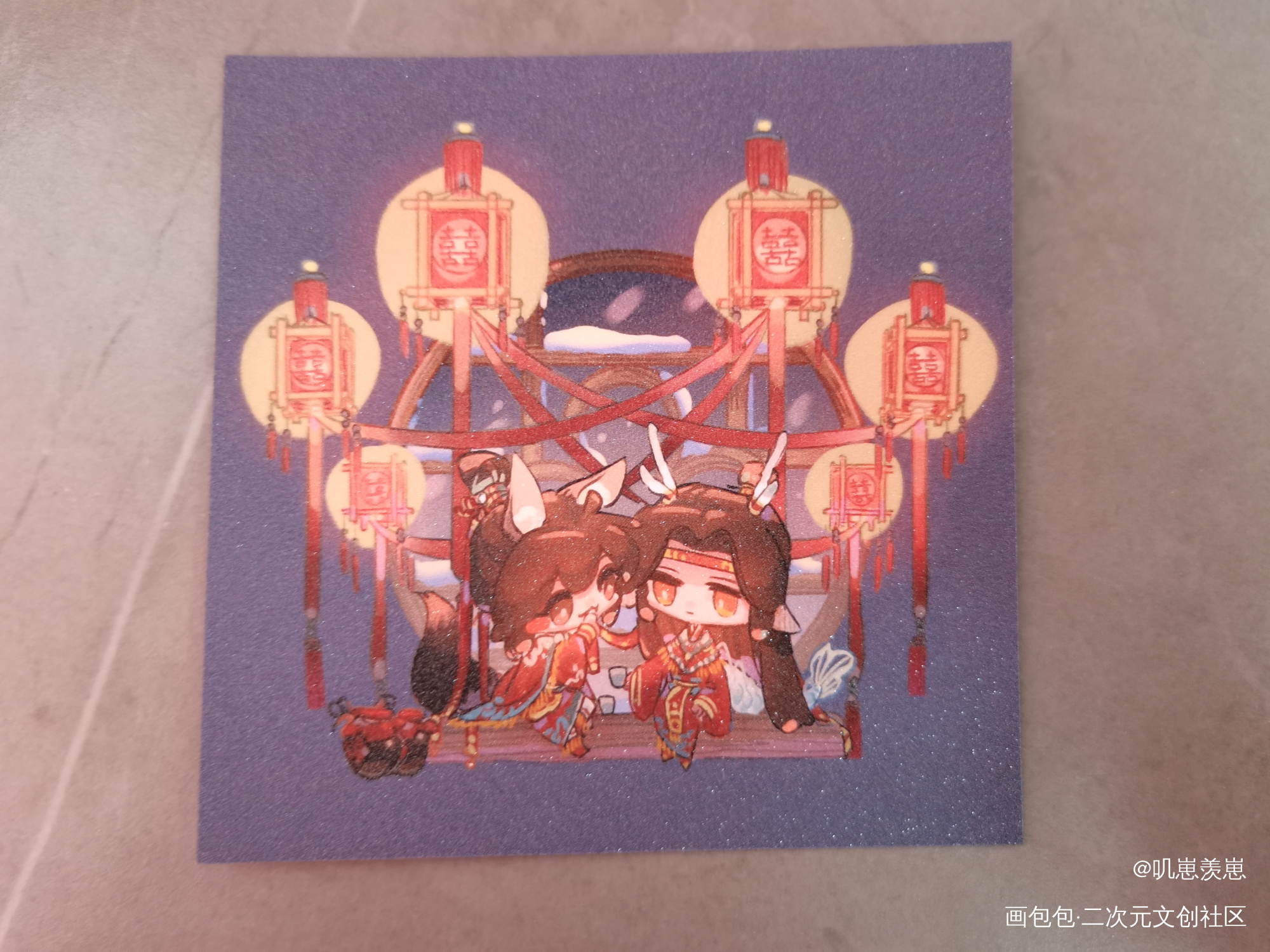 _魔道祖师绘画作品