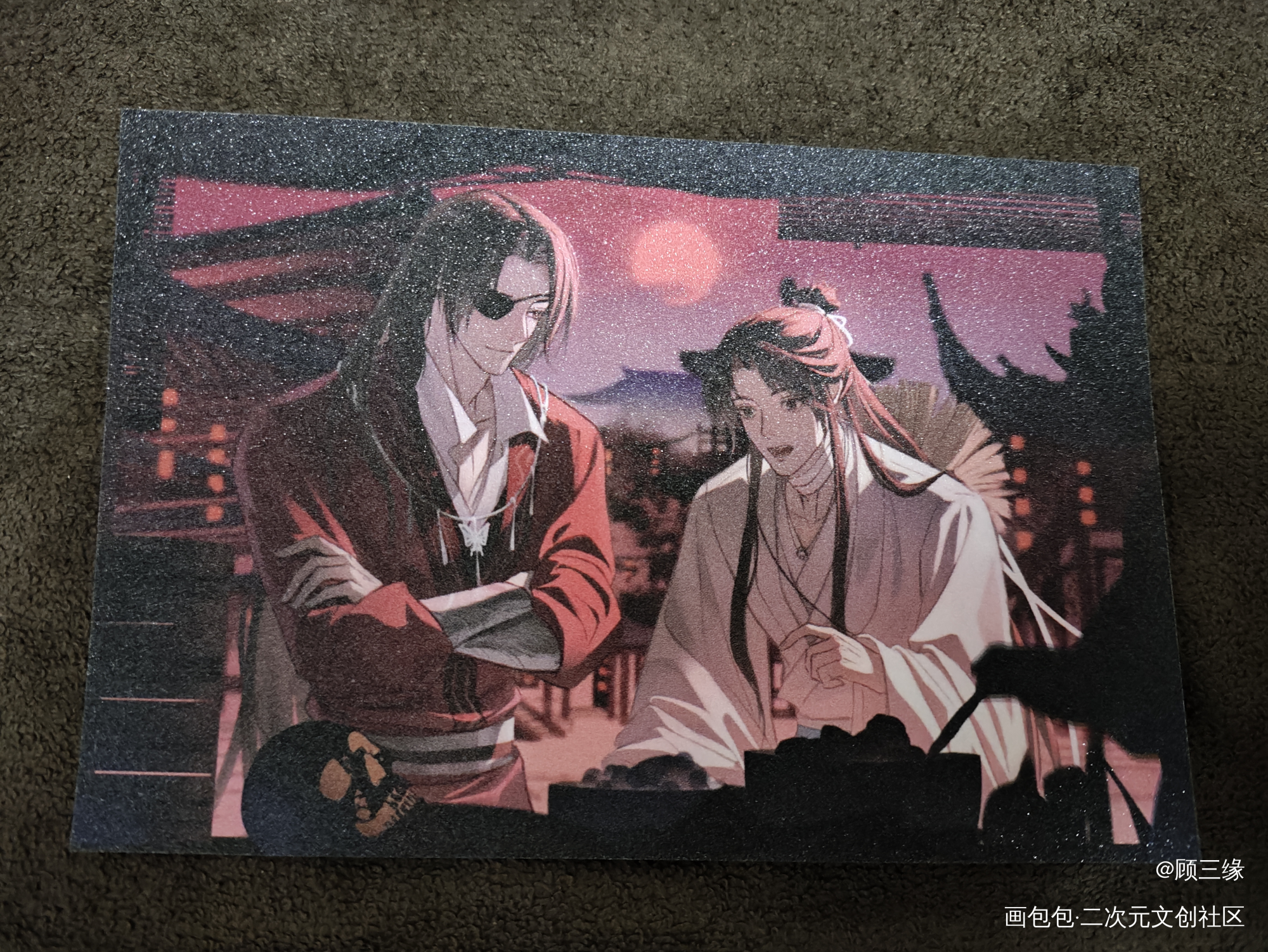 _天官赐福无料返图绘画作品