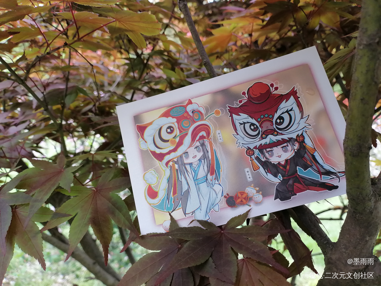 _魔道祖师春野踏青无料返图蓝忘机·魔道祖师魏无羡·魔道祖师绘画作品