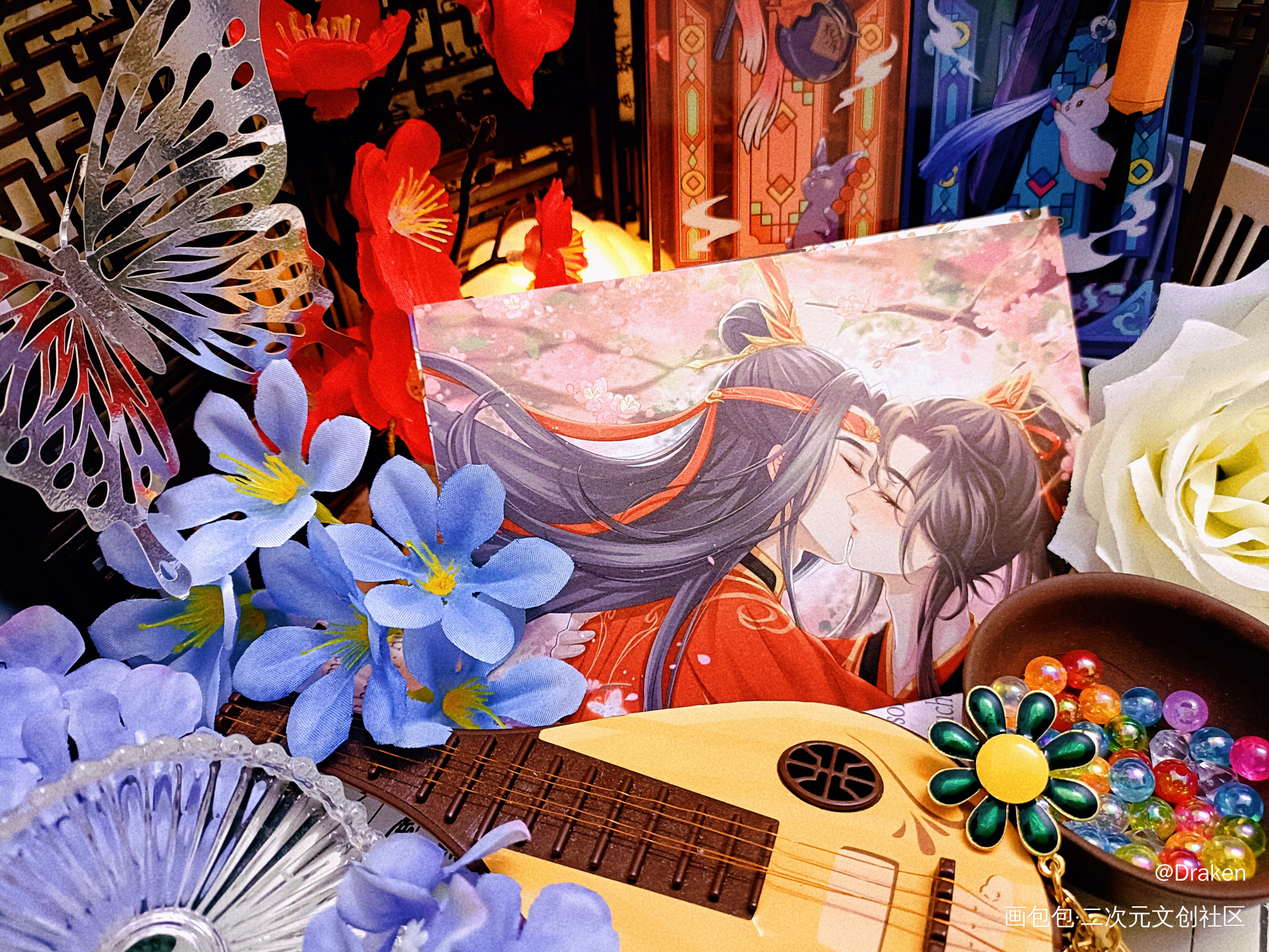 忘羡_魔道祖师谷美分享蓝忘机·魔道祖师魏无羡·魔道祖师绘画作品