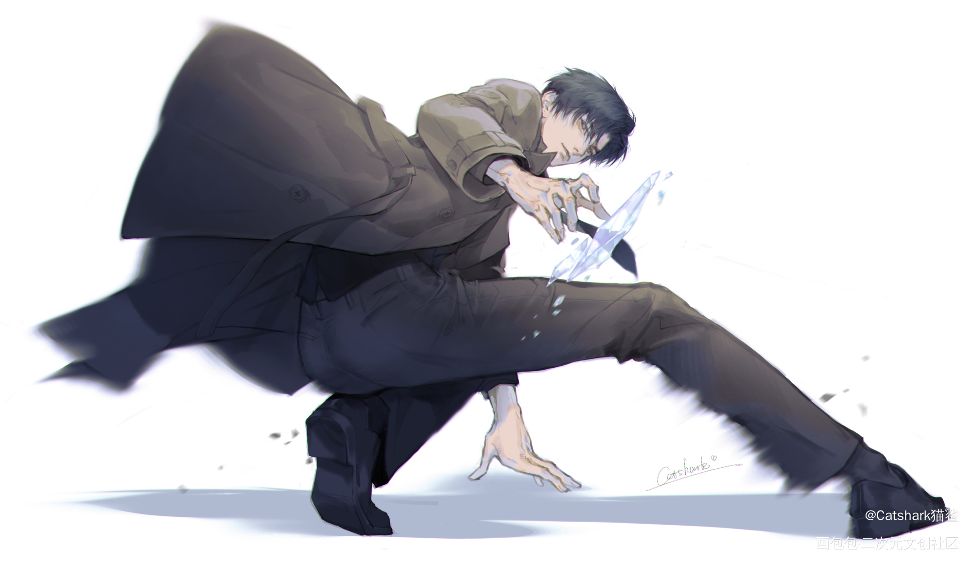 _恋与深空黎深绘画作品