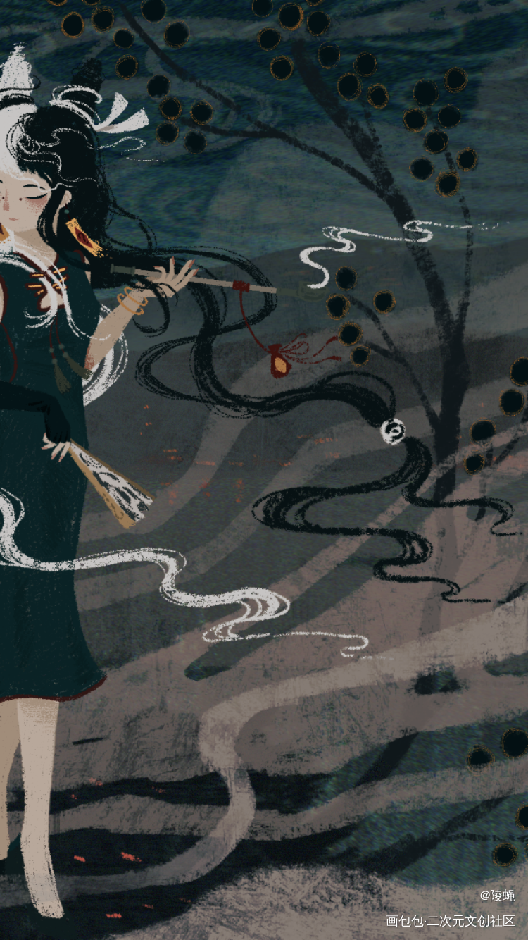 烟_Q版我要上首推插画约稿oc绘画作品