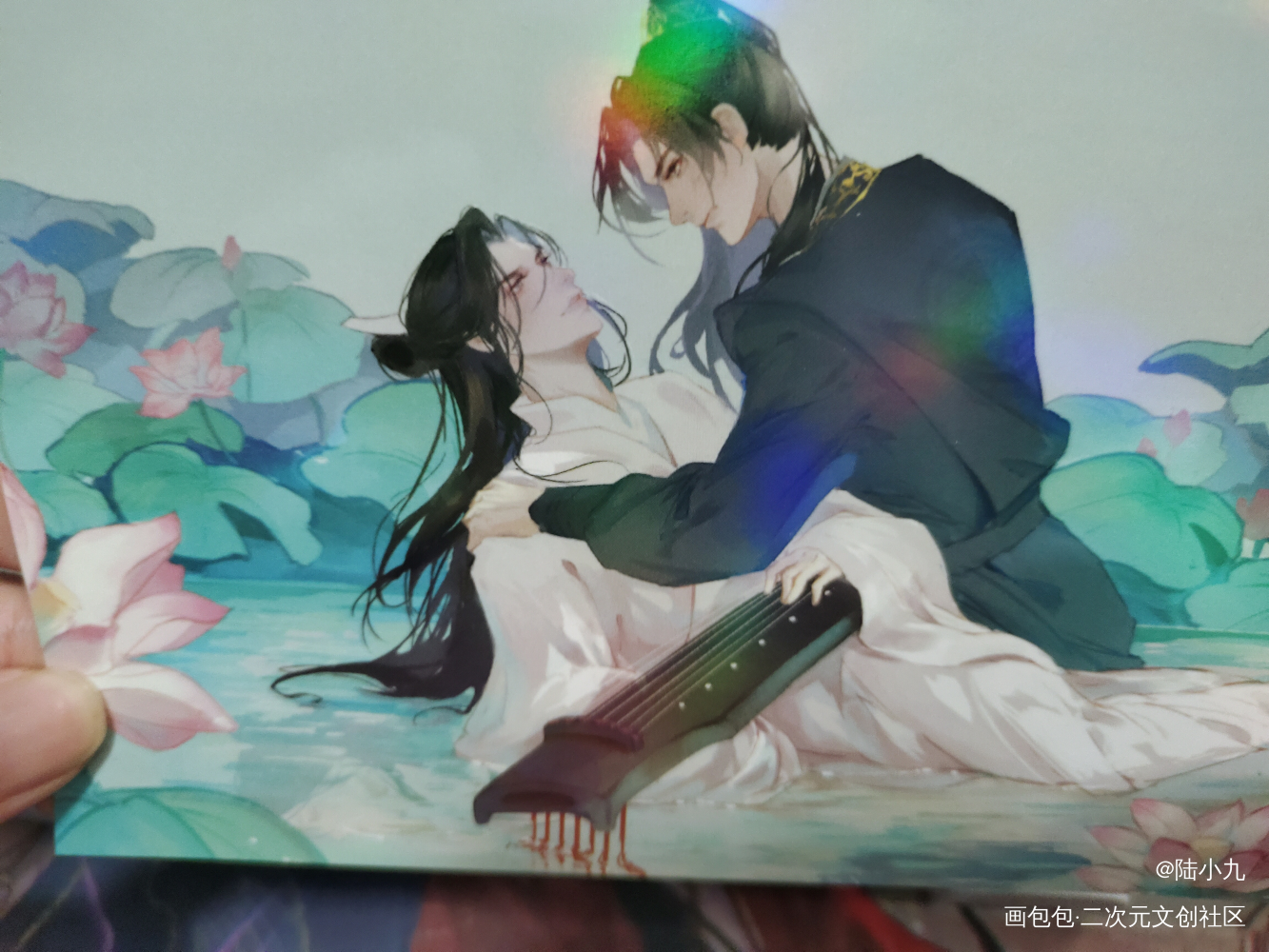 _二哈和他的白猫师尊无料返图楚晚宁墨燃墨燃楚晚宁绘画作品