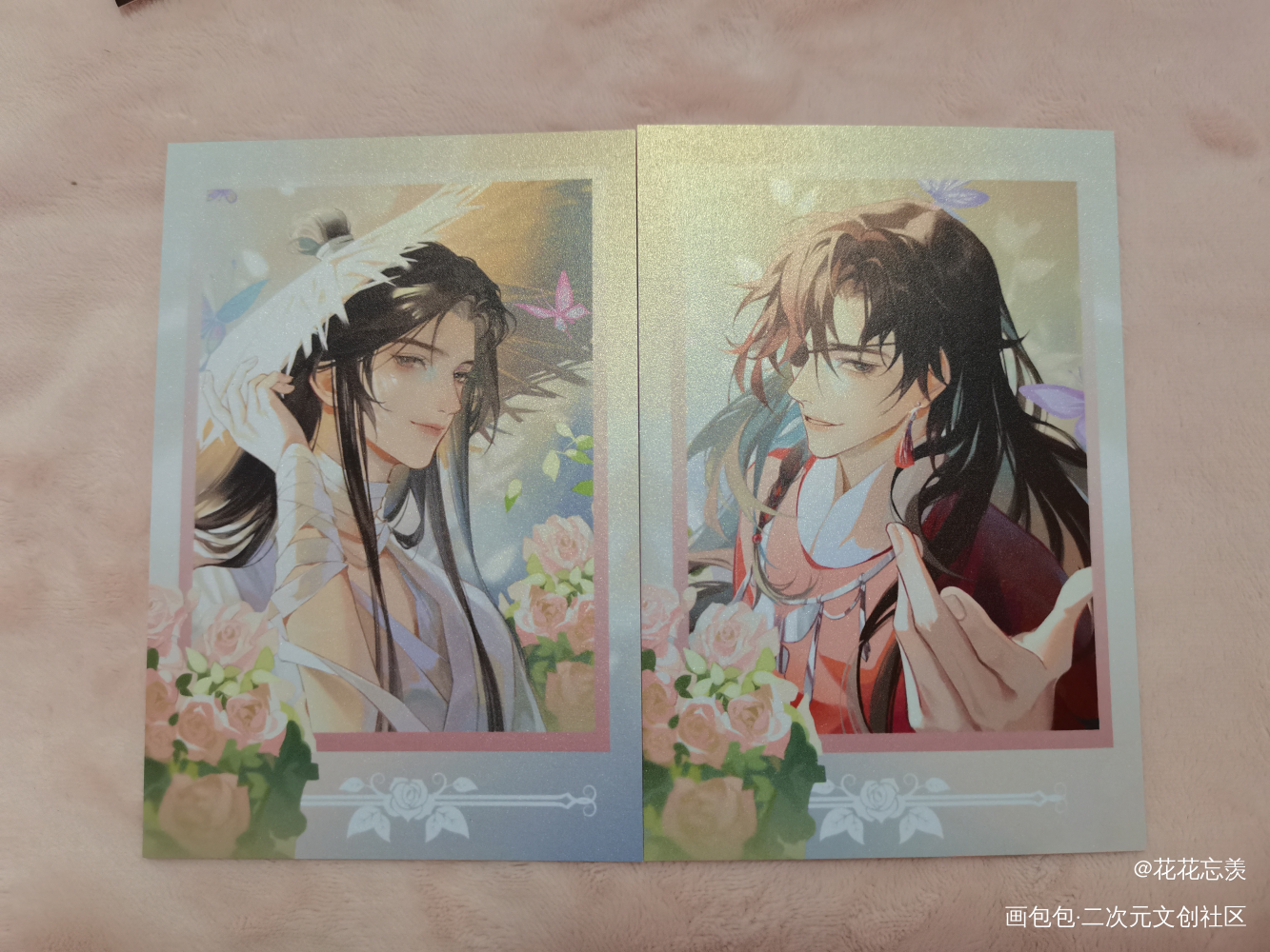 _天官赐福魔道祖师无料返图绘画作品