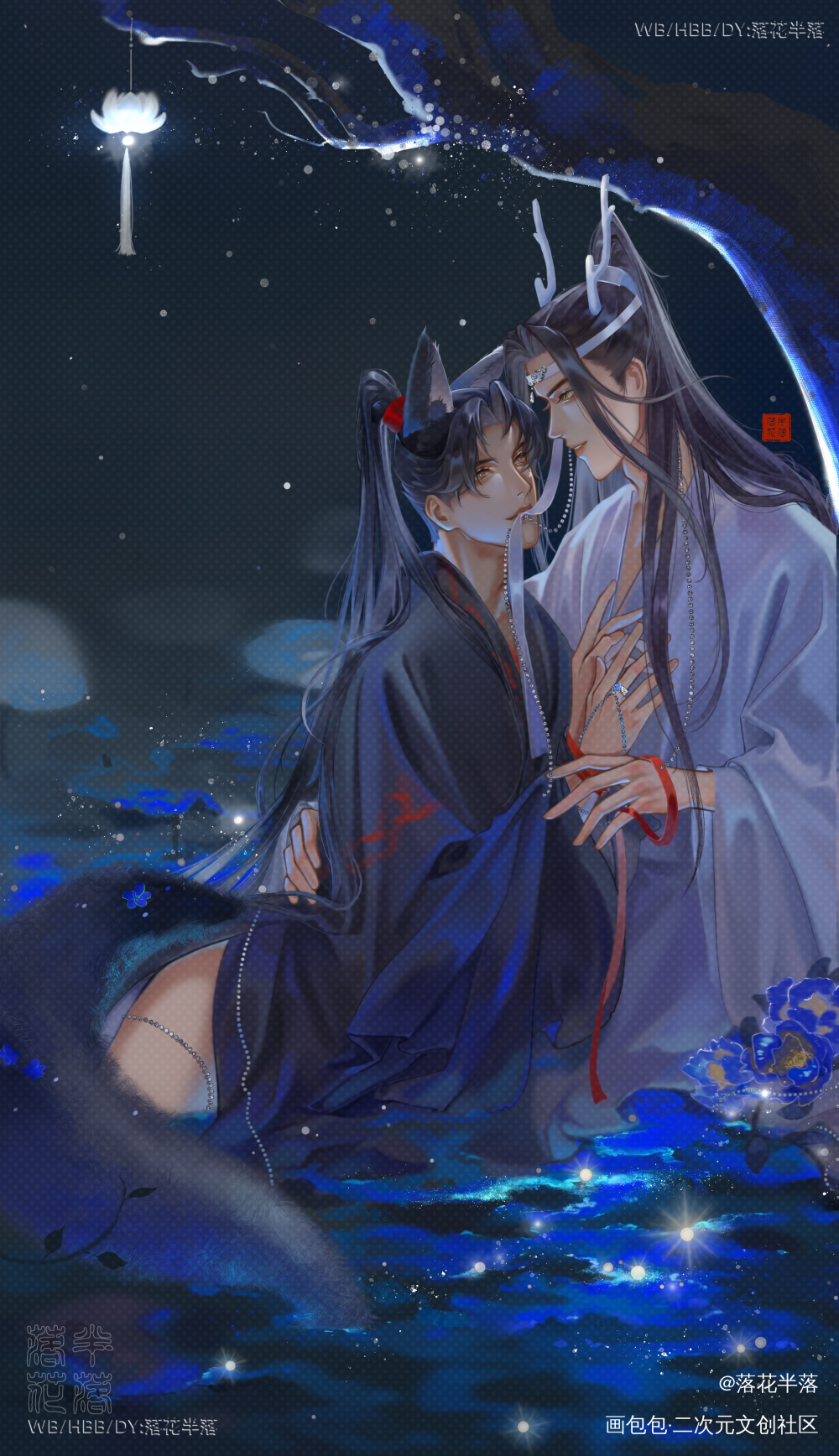 忘羡_魔道祖师绘画作品