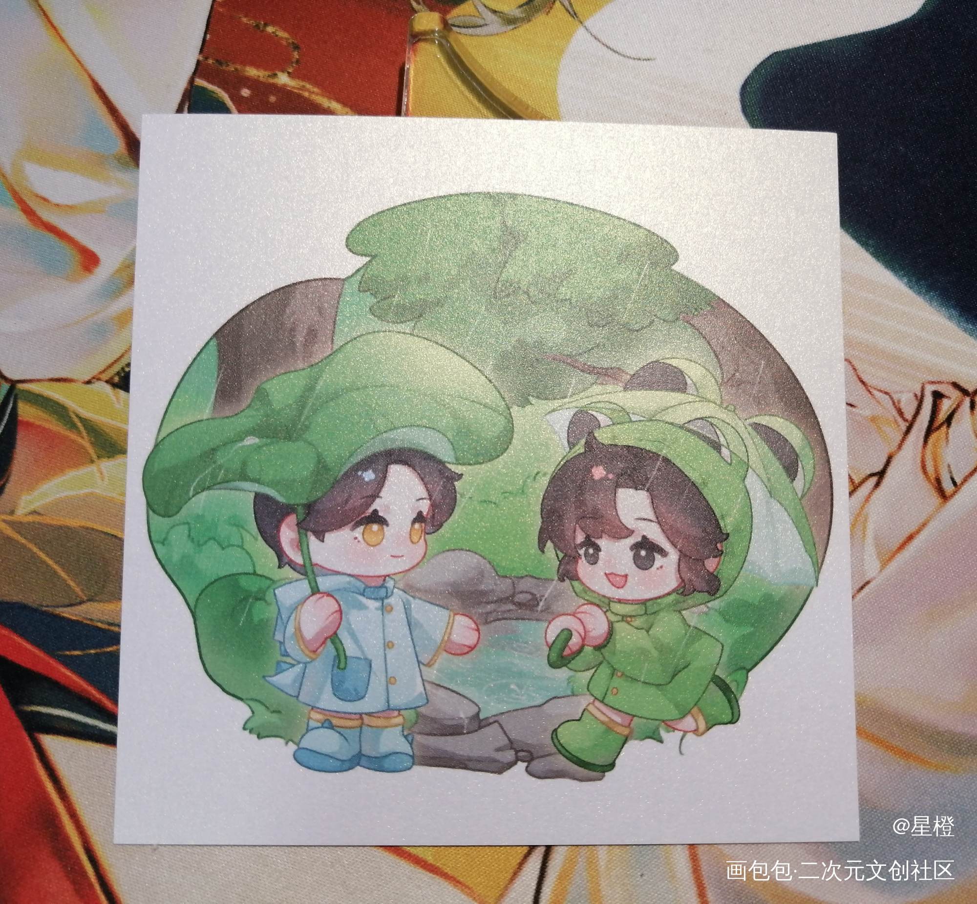 好可爱！😘_魔道祖师无料返图忘羡绘画作品