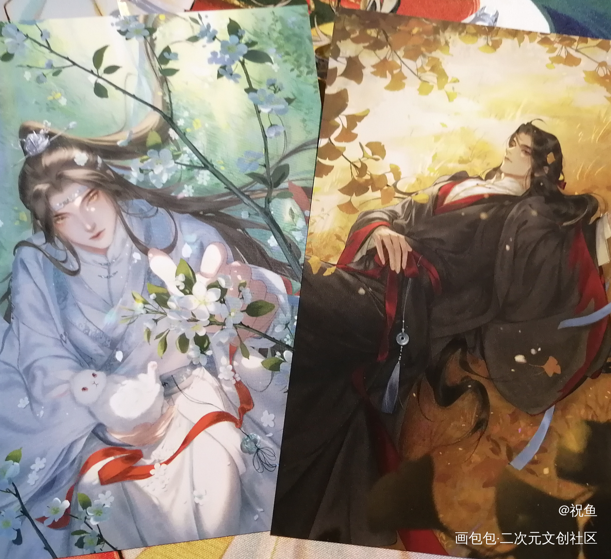 超级好看！😍_魔道祖师无料返图忘羡绘画作品