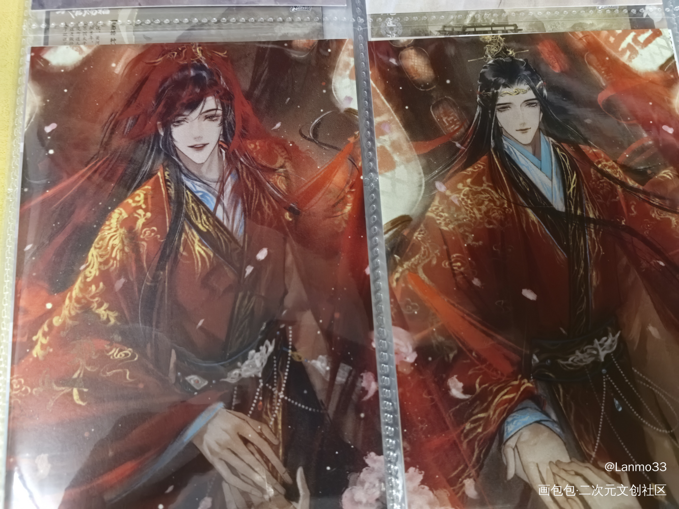 太美啦_魔道祖师授权返图绘画作品