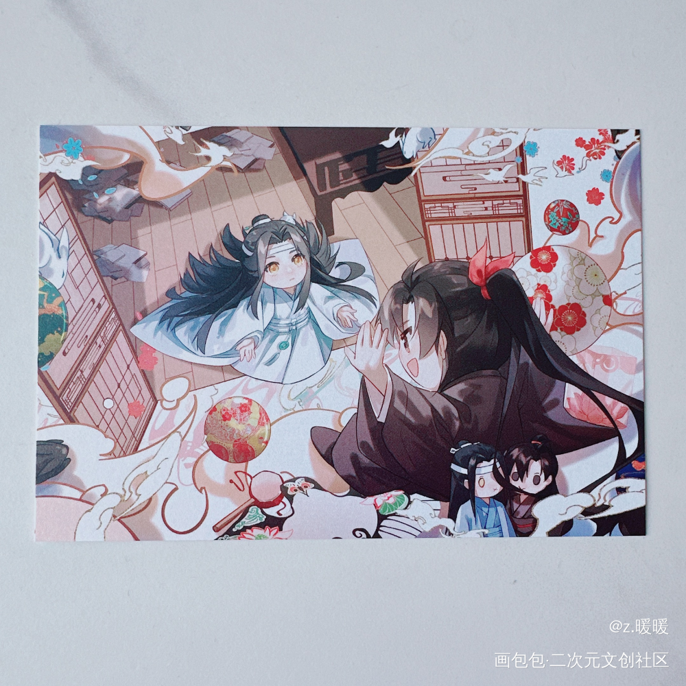 可爱☺️_魔道祖师授权返图绘画作品