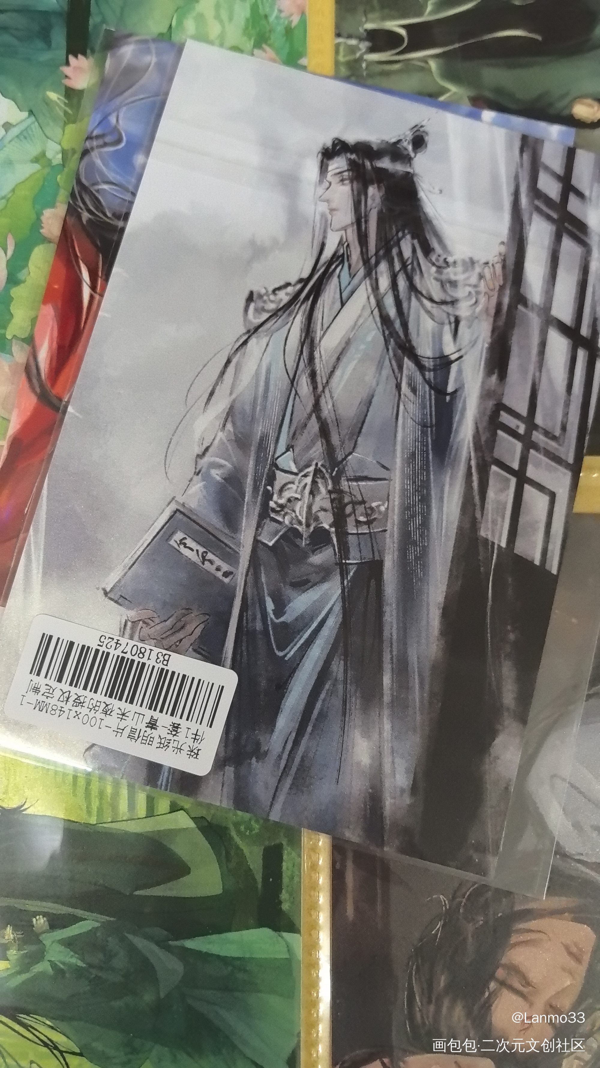 太美啦_魔道祖师授权返图蓝忘机·魔道祖师绘画作品