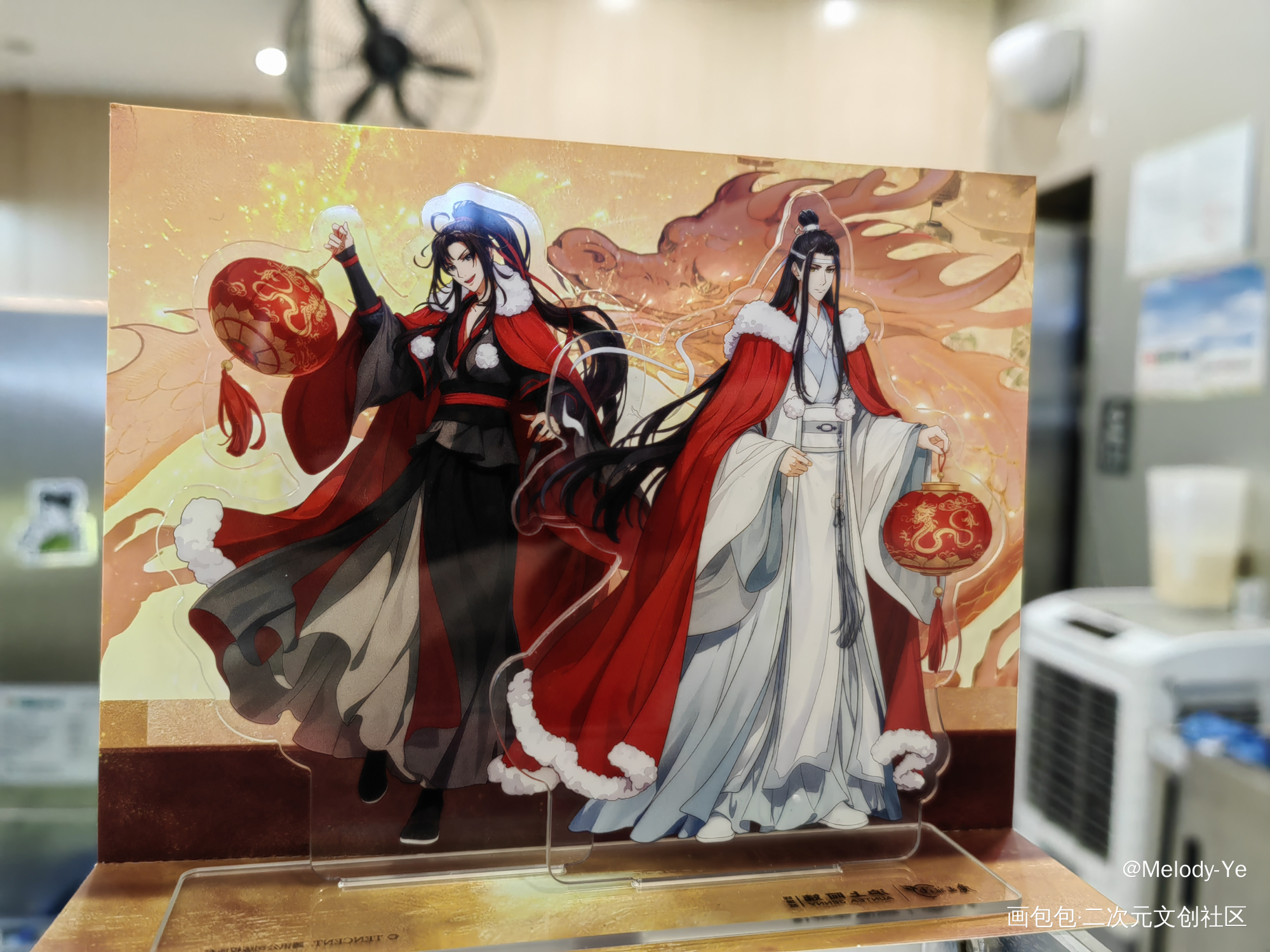 蓝忘机魏无羡天生一对_忘羡蓝忘机·魔道祖师魏无羡·魔道祖师绘画作品