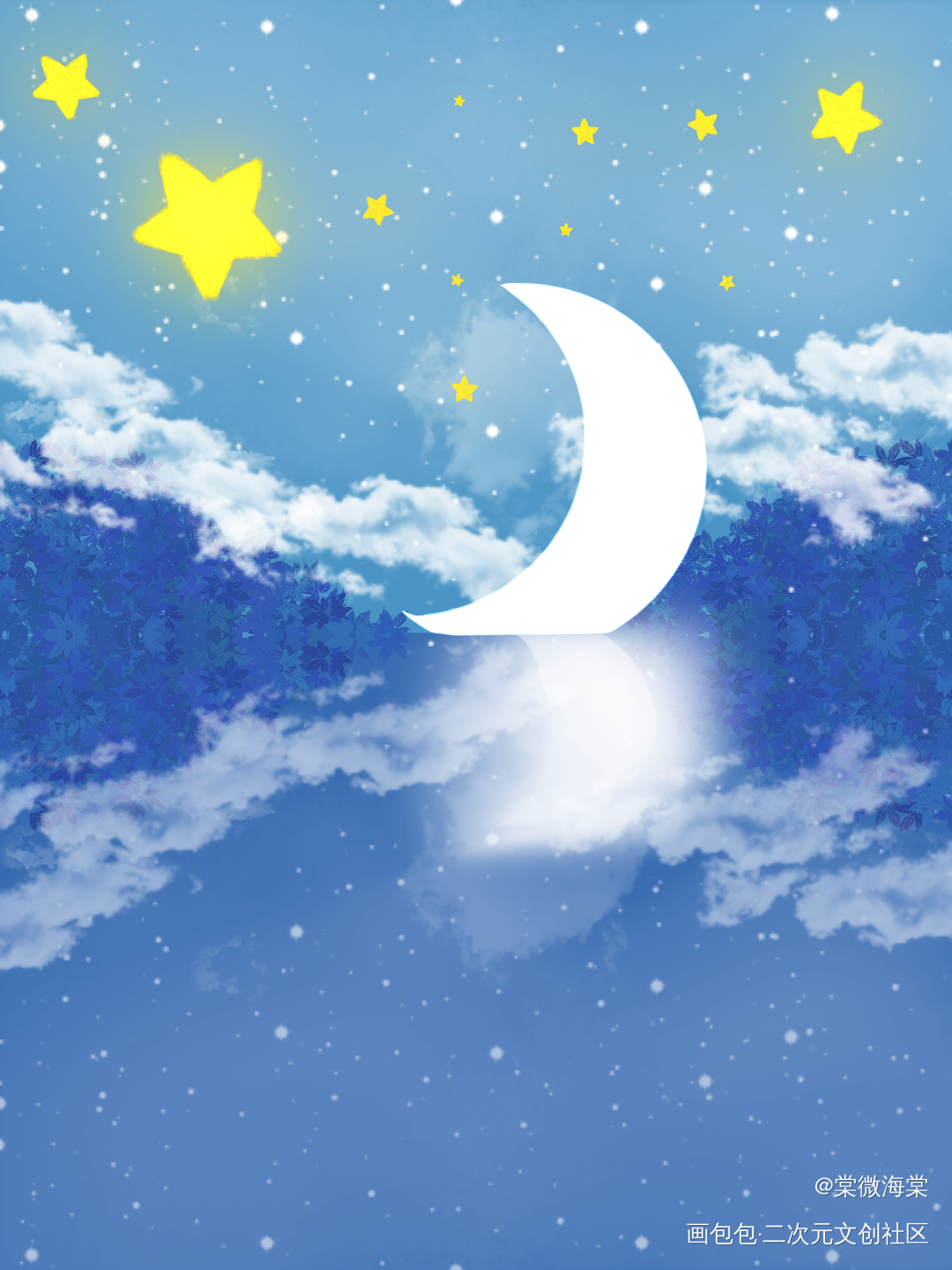 摸个鱼求关注😁_绘画作品