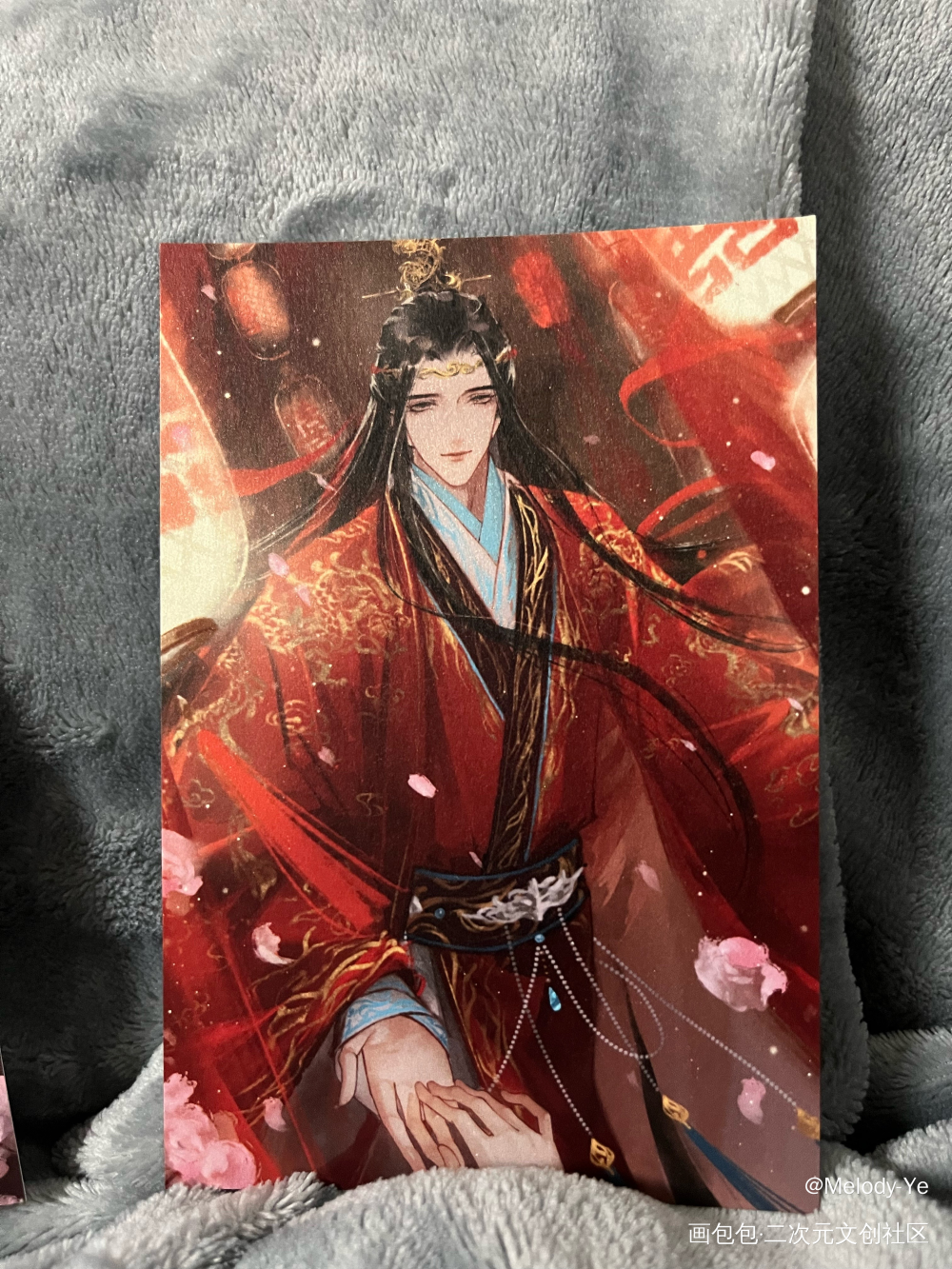 雅正端方蓝忘机_魔道祖师授权返图蓝忘机·魔道祖师绘画作品