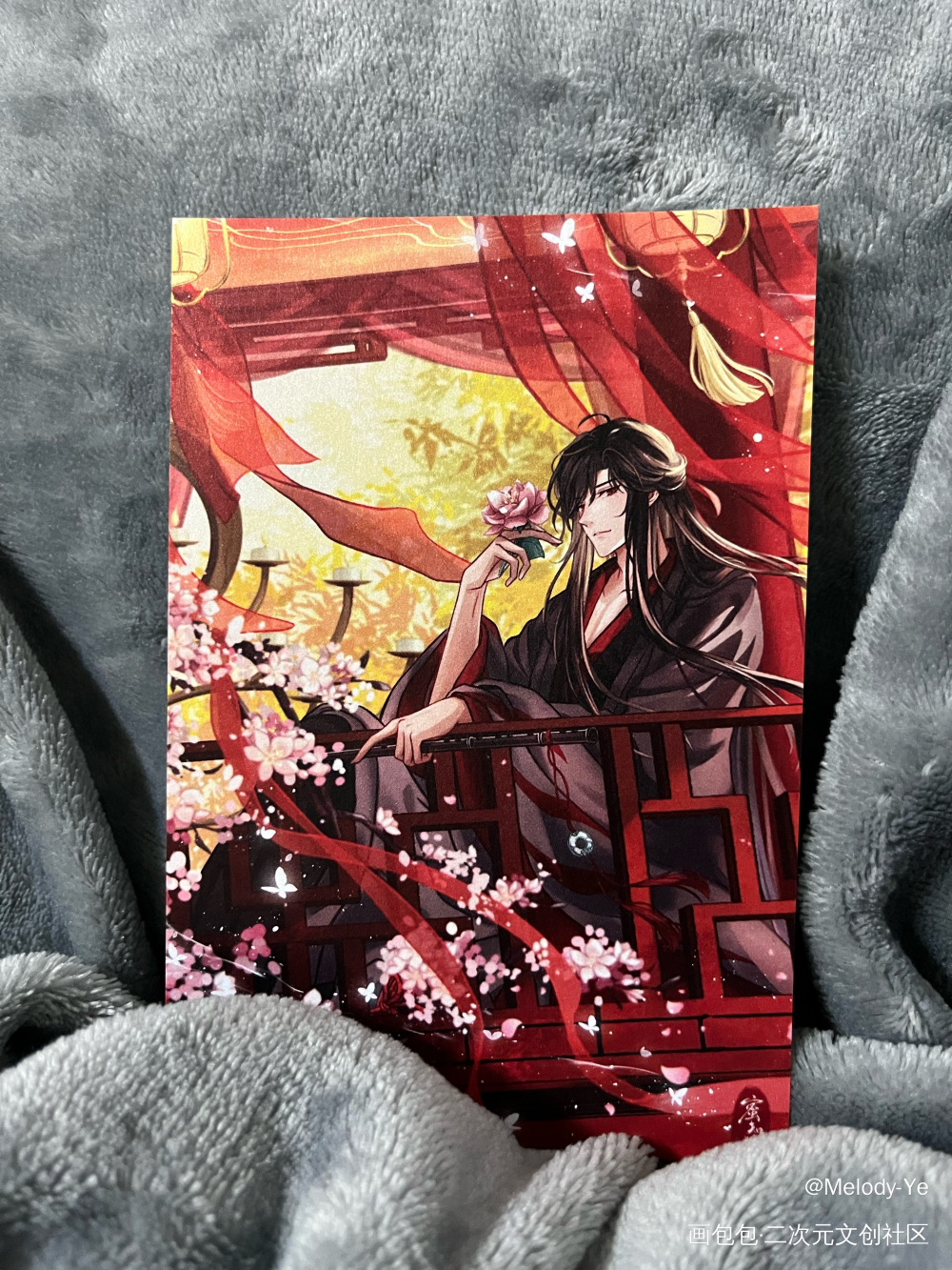 蓝忘机魏无羡天生一对_魔道祖师无料返图蓝忘机·魔道祖师魏无羡·魔道祖师绘画作品