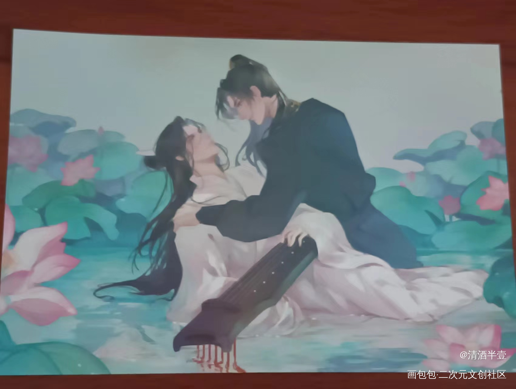 _二哈和他的白猫师尊无料返图绘画作品