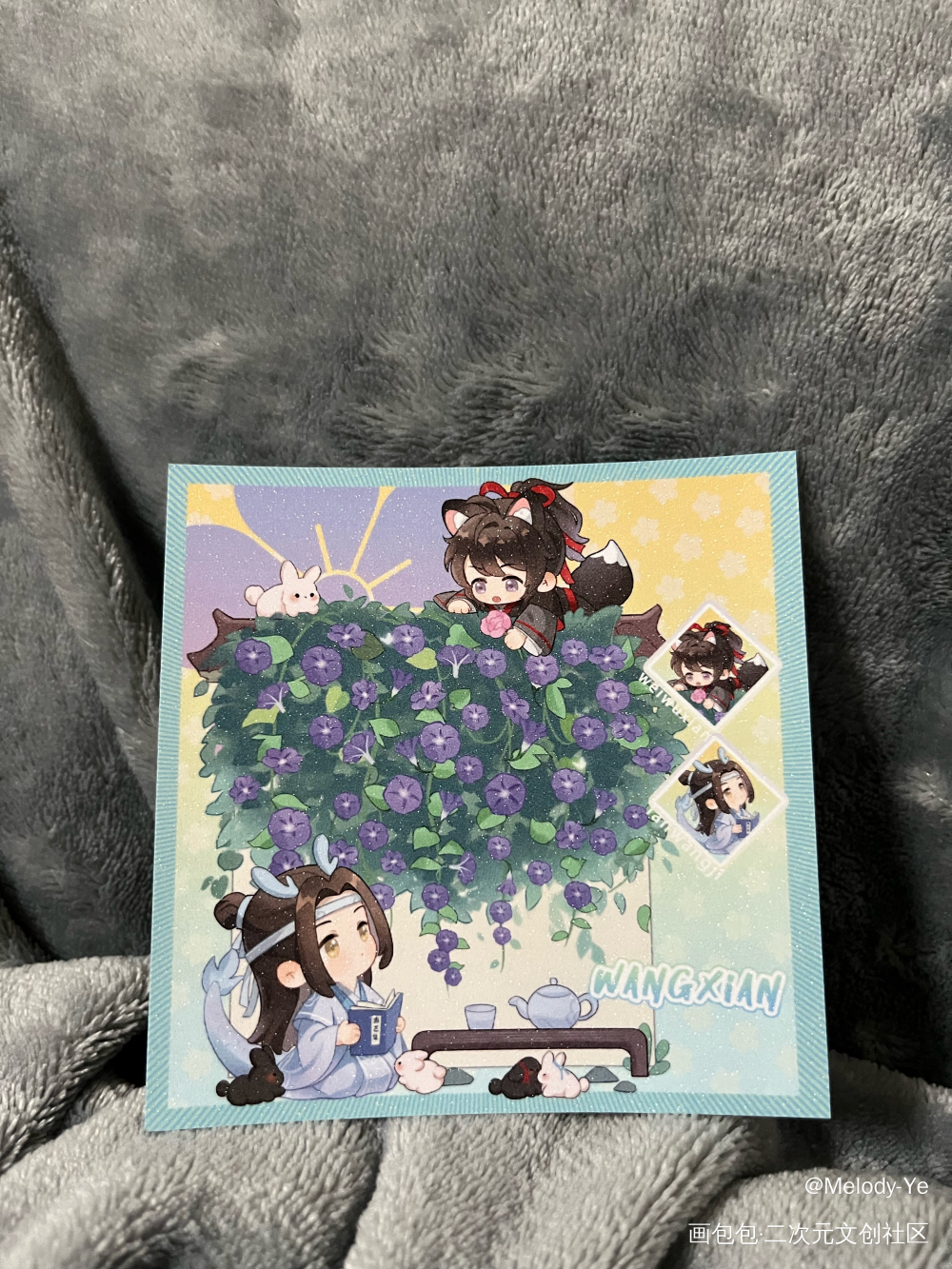 龙狐忘羡宝宝_魔道祖师无料返图蓝忘机·魔道祖师魏无羡·魔道祖师绘画作品