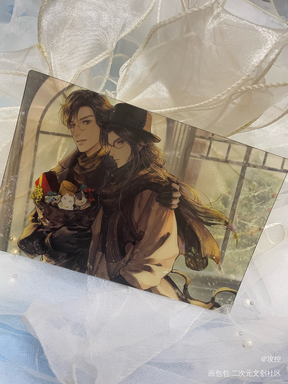 _二哈和他的白猫师尊春野踏青无料返图绘画作品