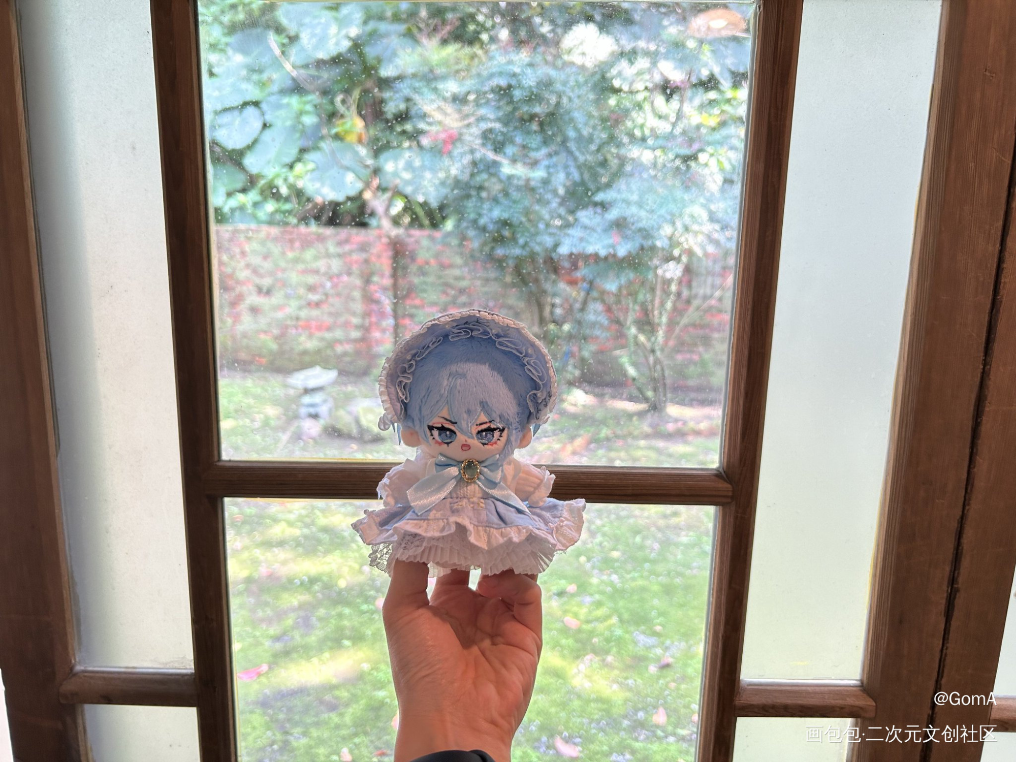 带宝宝出游～_高质量美谷绘画作品