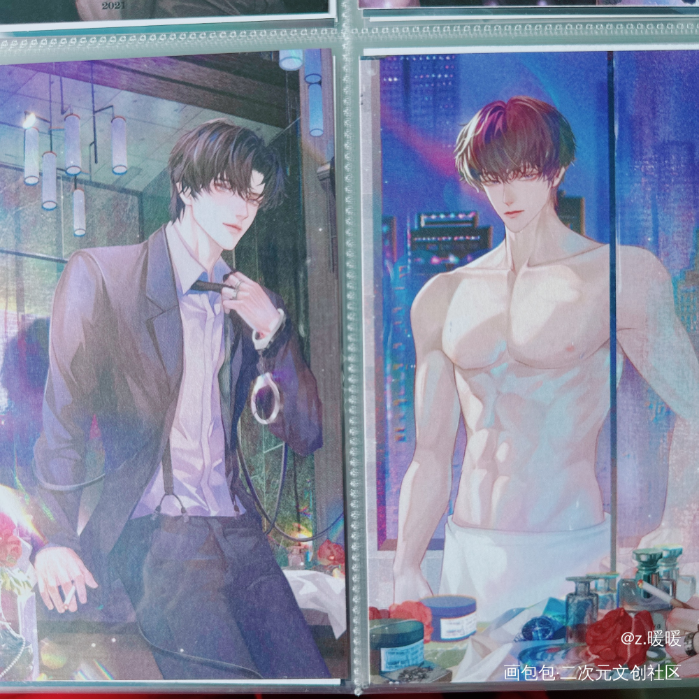 帅气！_188男团授权返图绘画作品