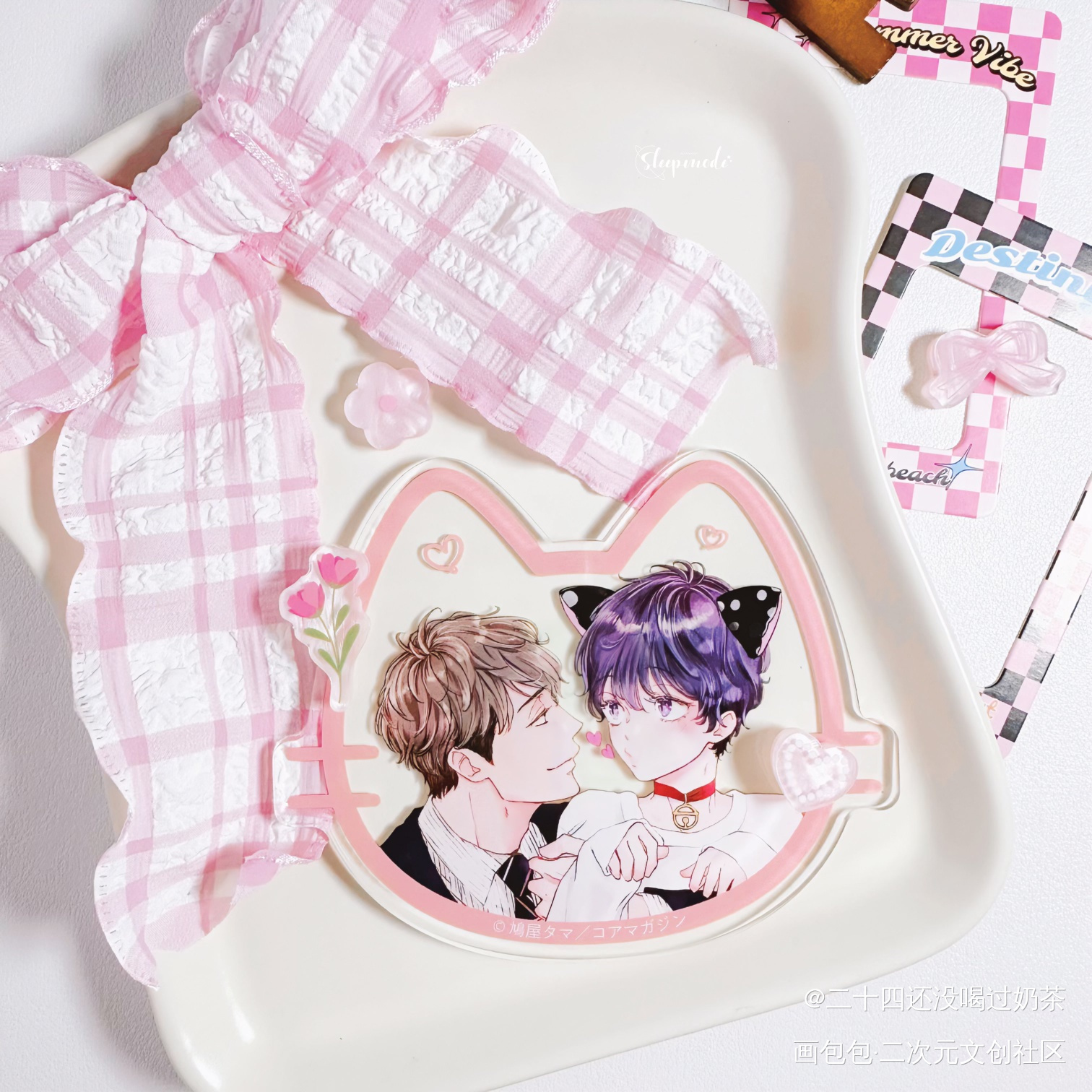 喵💕💕_高质量美谷谷美绘画作品
