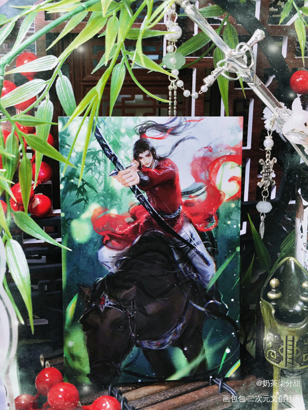 丰神俊朗_魔道祖师谷美分享魏无羡·魔道祖师绘画作品