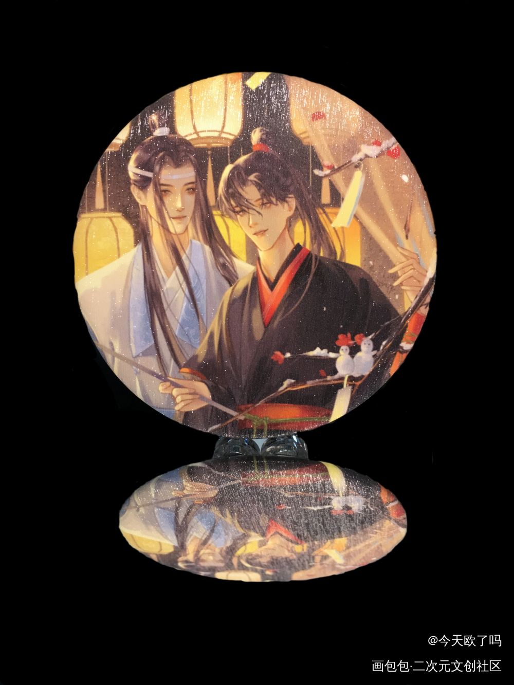 _魔道祖师蓝忘机·魔道祖师魏无羡·魔道祖师绘画作品