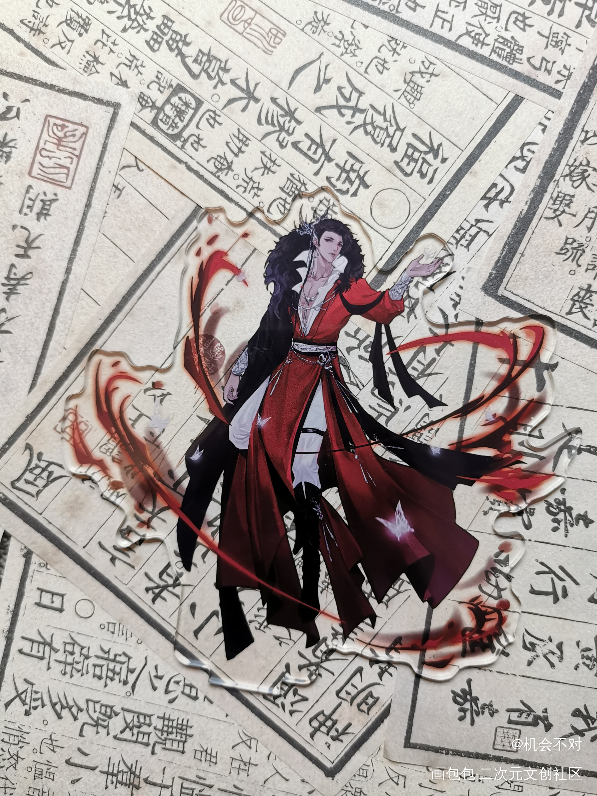 _天官赐福谷美分享花城·天官赐福谢怜·天官赐福绘画作品