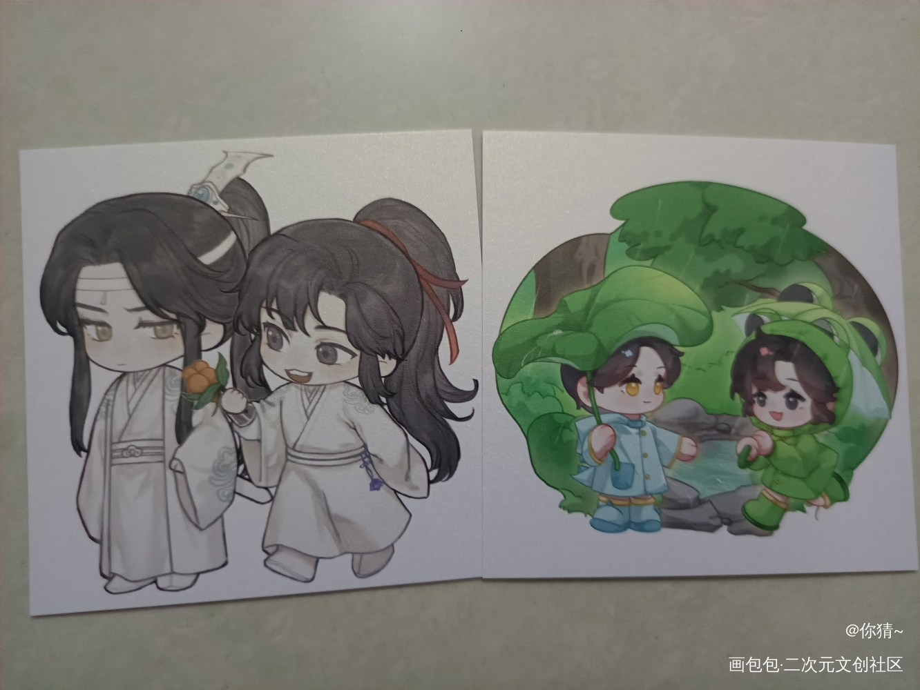 可爱的_魔道祖师无料返图蓝忘机·魔道祖师魏无羡·魔道祖师绘画作品