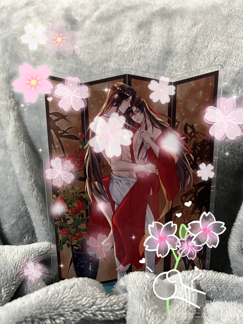 蓝忘机魏无羡神仙眷侣天生一对_绘画作品