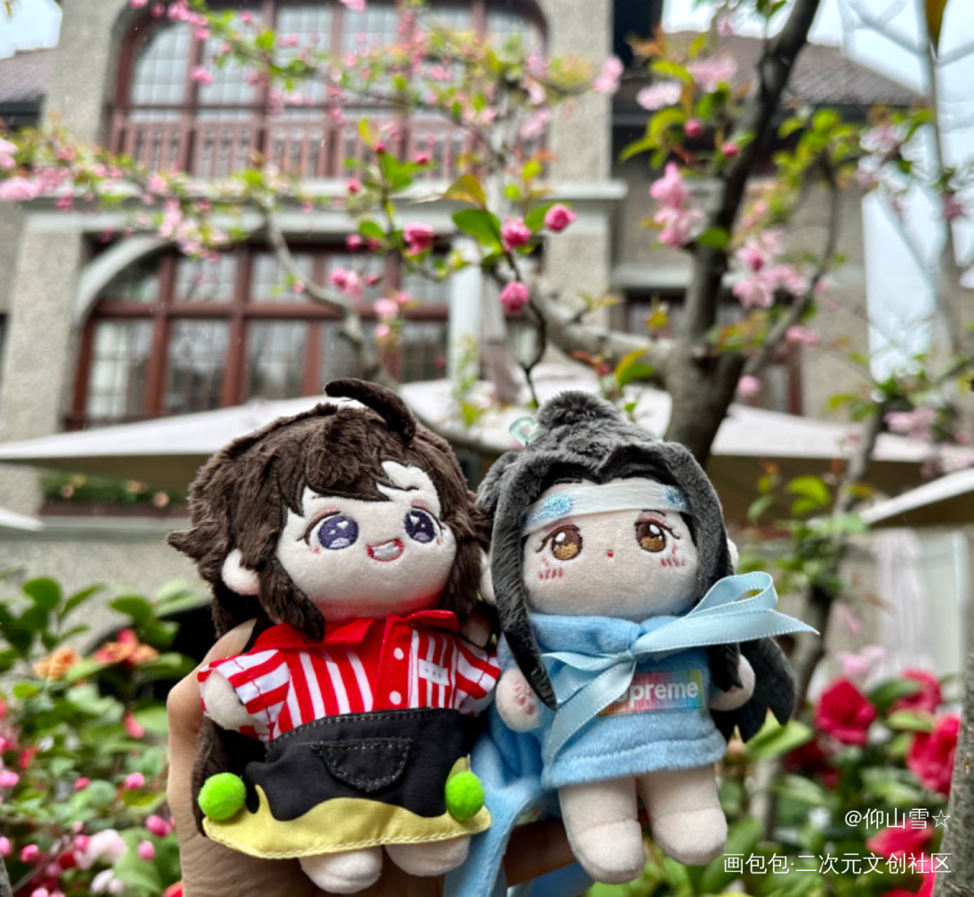 春游_魔道祖师高质量美谷蓝忘机·魔道祖师魏无羡·魔道祖师绘画作品
