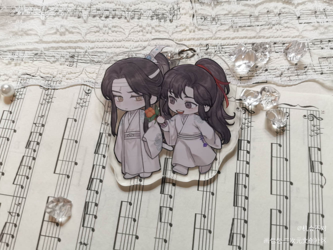 _魔道祖师蓝忘机·魔道祖师魏无羡·魔道祖师绘画作品