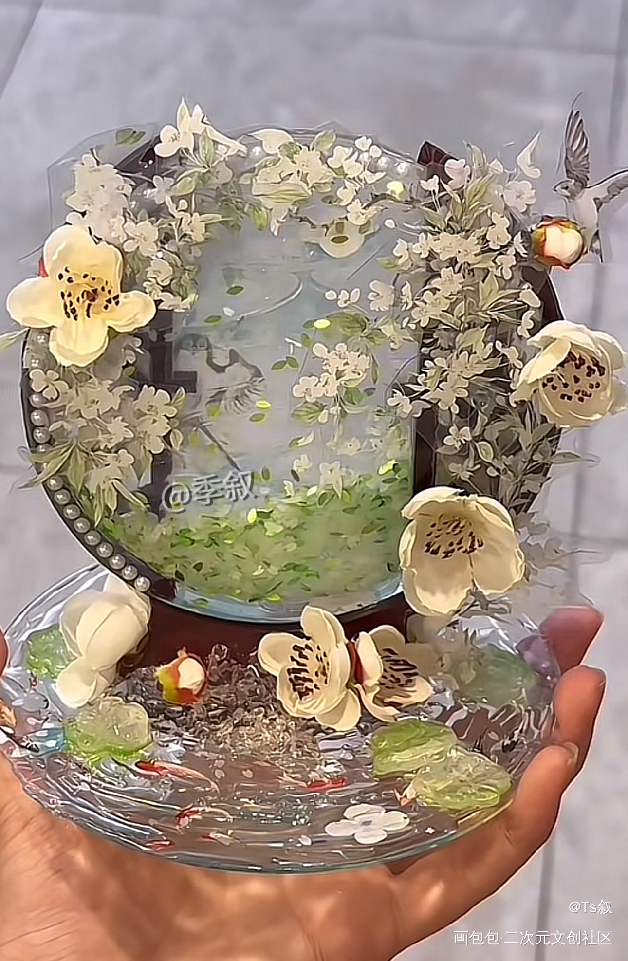 _高质量美谷吧唧托绘画作品