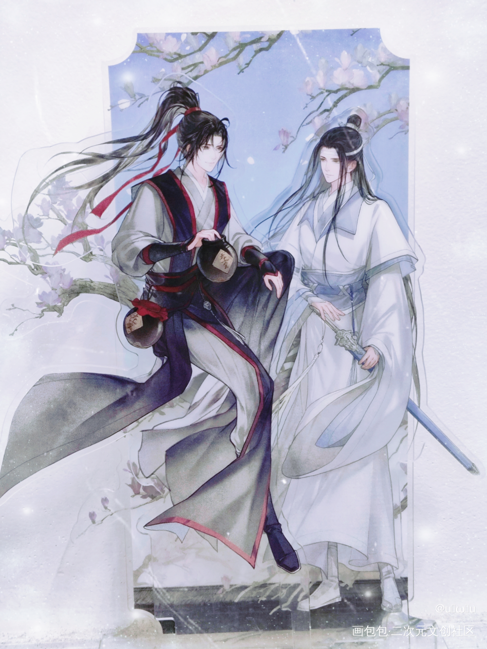 初见惊艳，再见依然_魔道祖师谷美分享蓝忘机·魔道祖师魏无羡·魔道祖师绘画作品