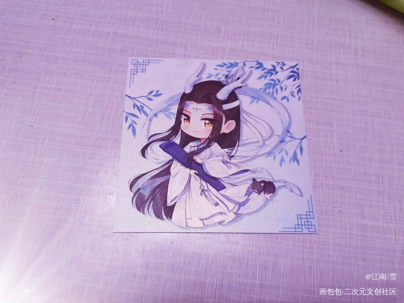 _魔道祖师谷美分享无料返图蓝忘机·魔道祖师魏无羡·魔道祖师绘画作品