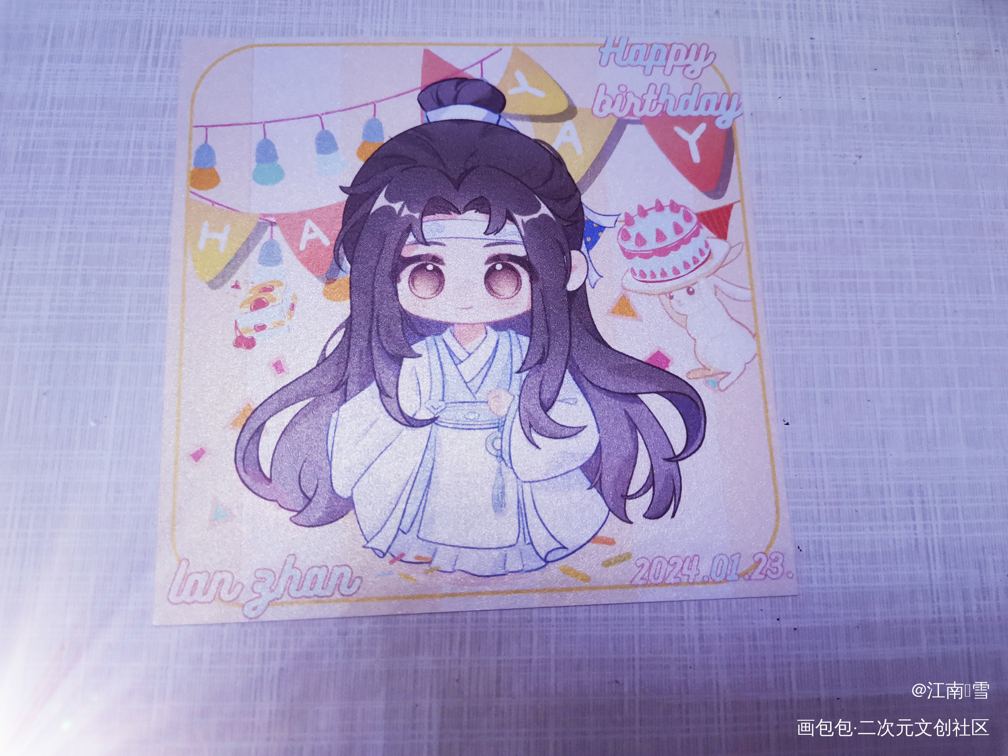 _魔道祖师谷美分享无料返图蓝忘机·魔道祖师魏无羡·魔道祖师绘画作品