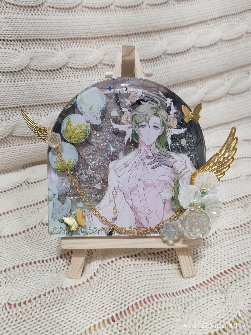 流起來的樣子也美美，喜歡！！！_手作娘高质量美谷绘画作品