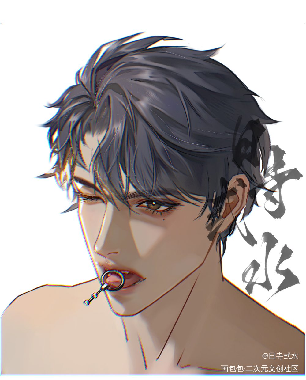 甜辛_谁把谁当真188男团赵锦辛·谁把谁当真绘画作品