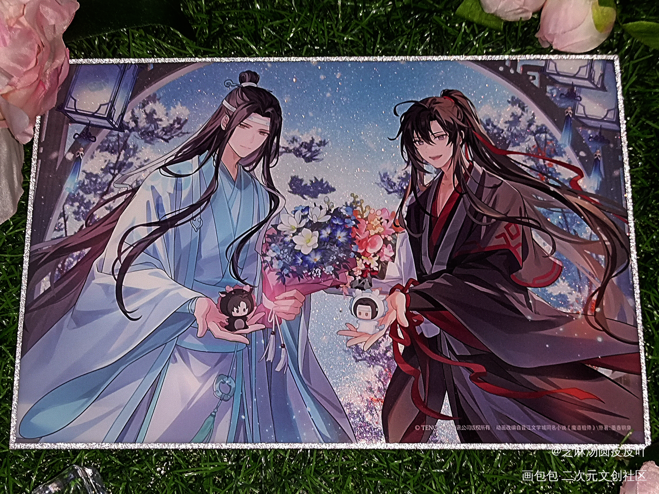 好美好美٩(๑^o^๑)۶_魔道祖师周边秀忘羡蓝忘机·魔道祖师魏无羡·魔道祖师绘画作品