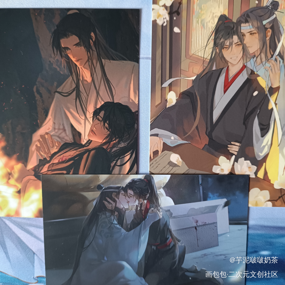 _天官赐福魔道祖师无料返图绘画作品